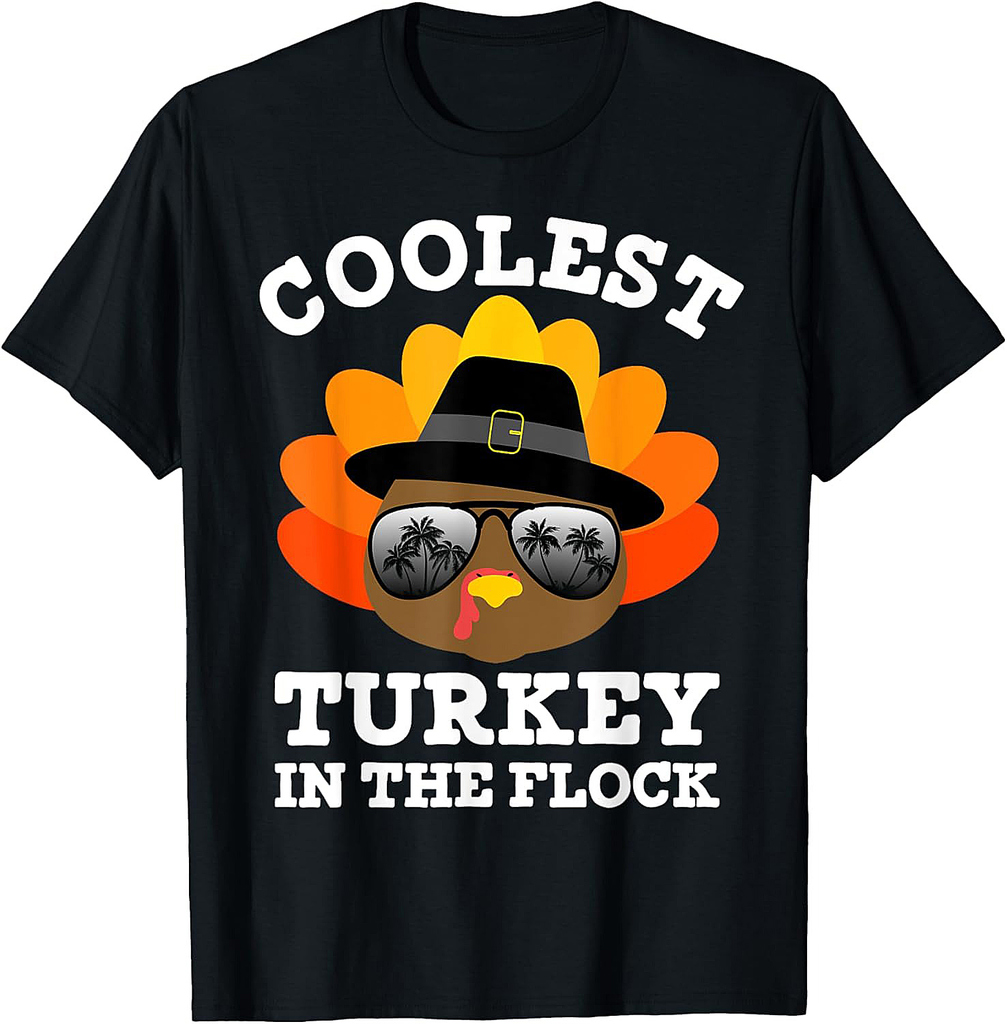 Thanksgiving Shirts for Boys Coolest Toddler Thanksgiving T-Shirt