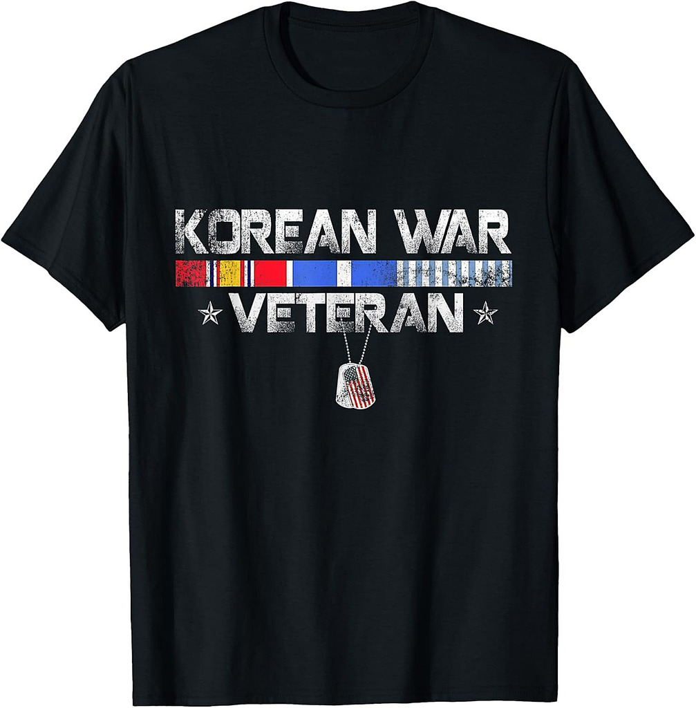 Korea Veteran T-Shirt Grandpa Vintage Patriotic Veterans Day T-Shirt