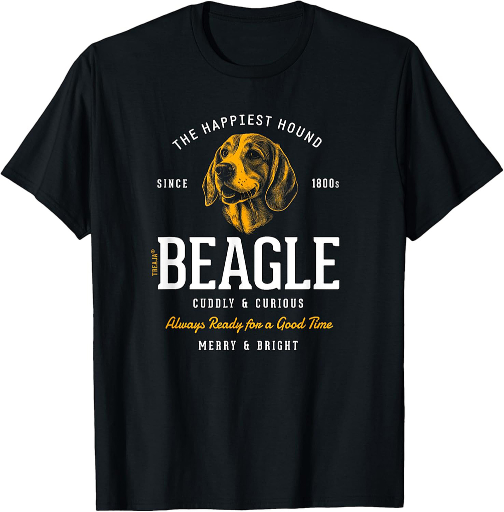 Vintage Styled Retro Beagle T-Shirt