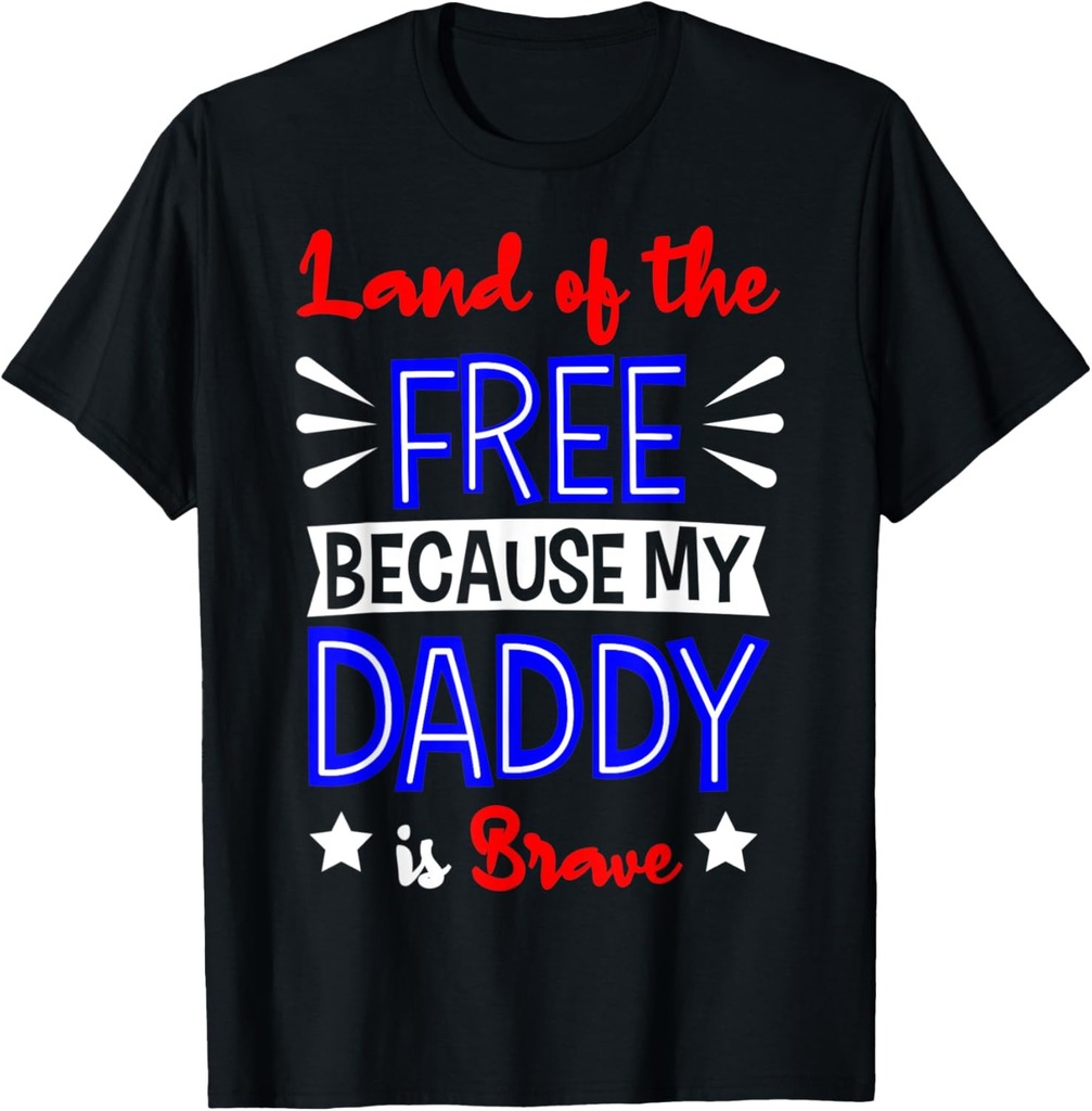 4th Of July Dad American Flag Father's Day T-Shirt