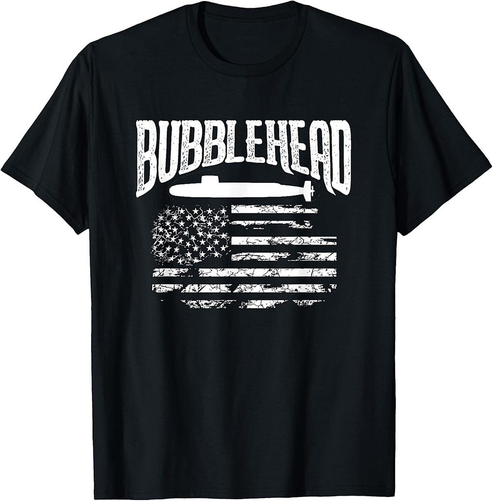 Bubblehead Submarine Veteran T Shirt
