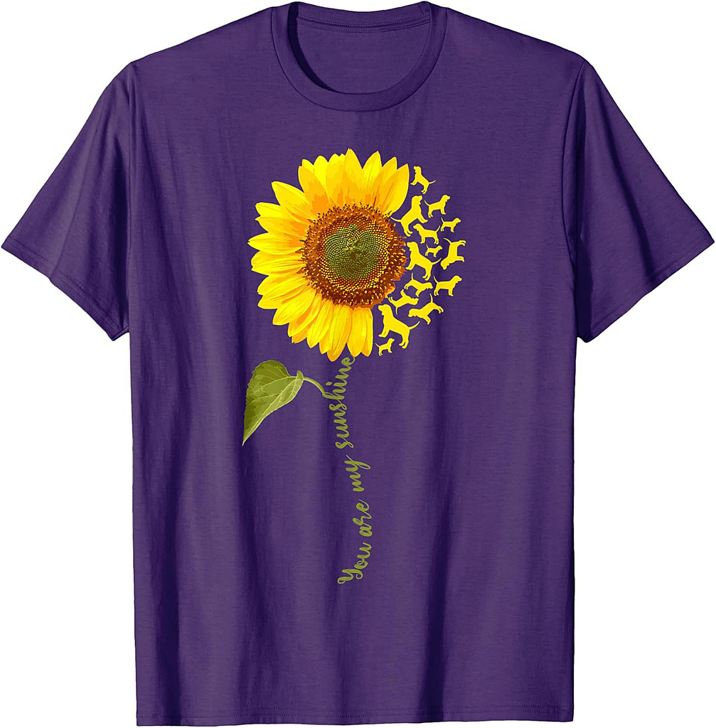 Beagle Sunflower T-Shirt