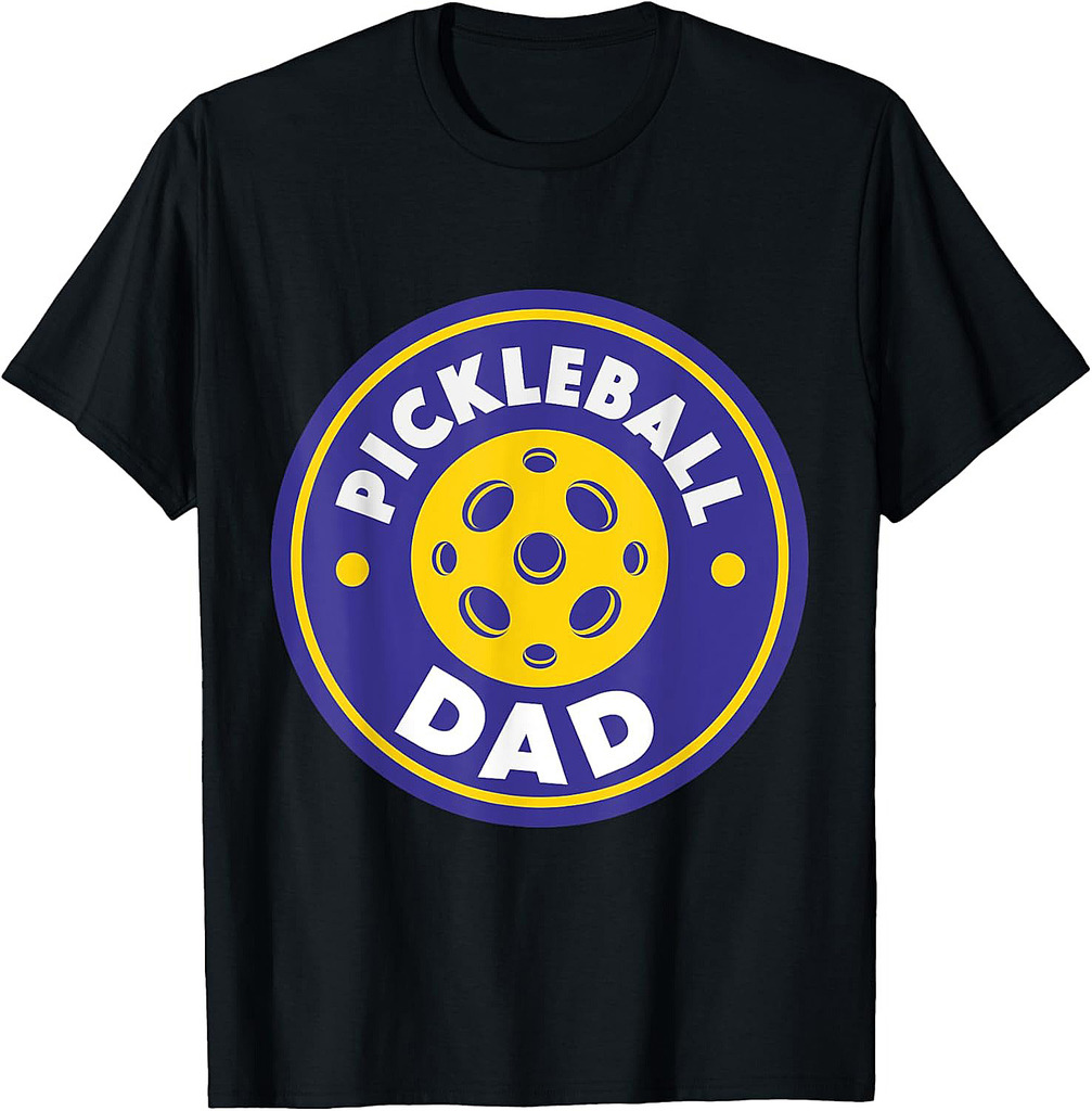 Pickleball Dad Funny Pickleball Player Sport Men Father T-Shirt
