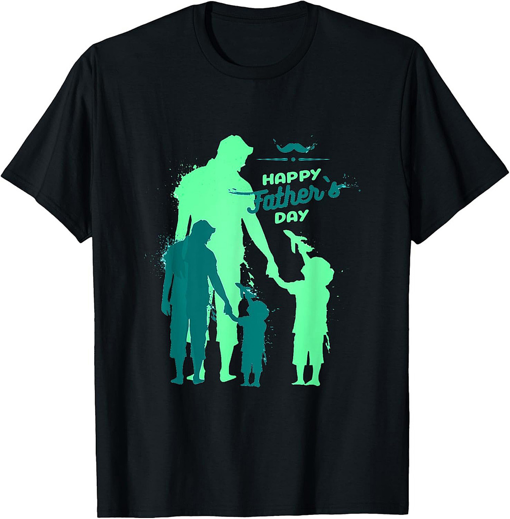 Happy Fathers Day For Best Father T-Shirt