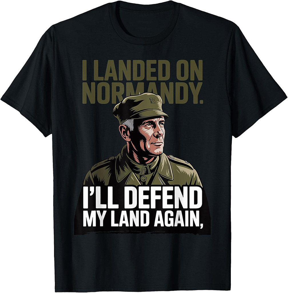 Defend Normandy Veteran Tribute Veterans Day T-Shirt