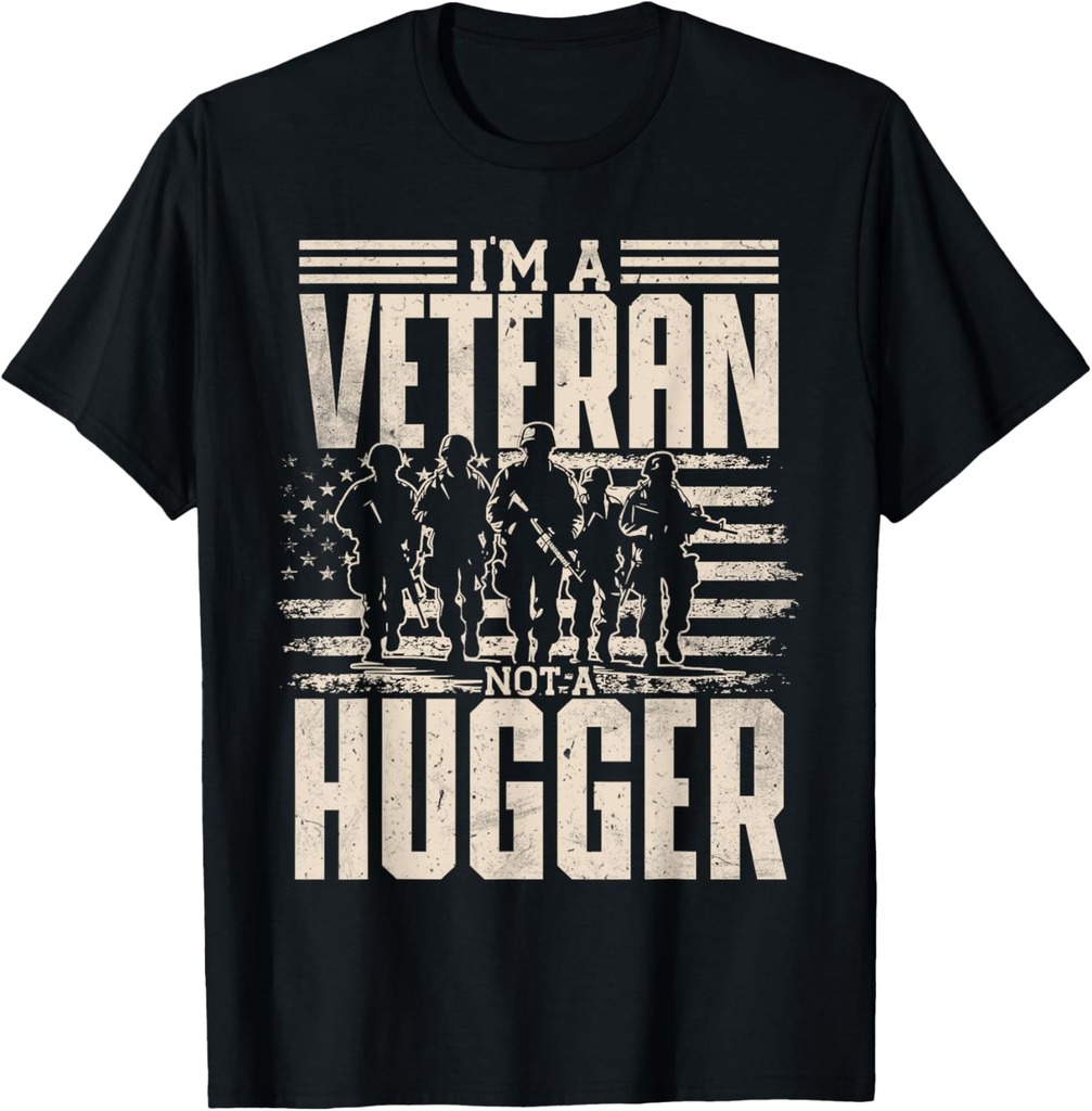 Dysfunctional Veteran, Soldier Patriotic US Flag Military T-Shirt