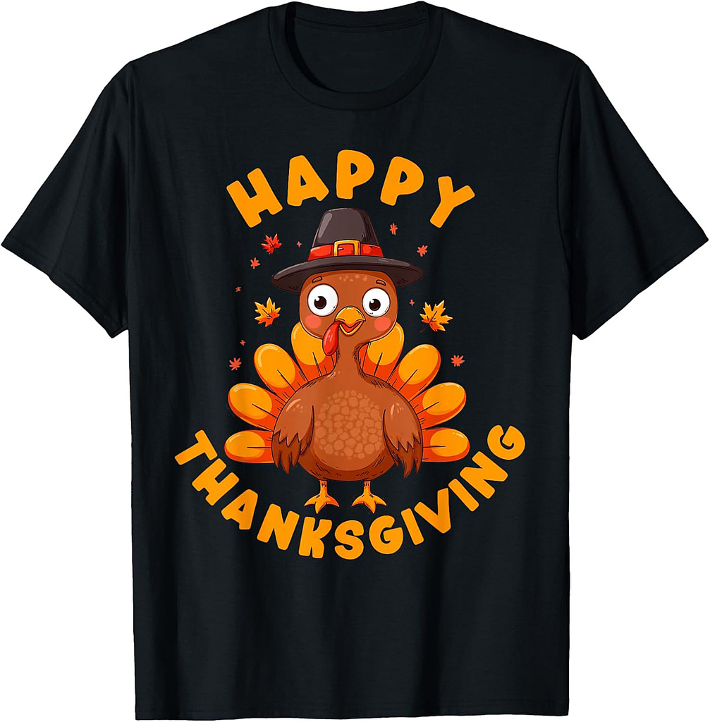 Happy Thanksgiving For Turkey Day Family Dinner Men Women T-Shirt
