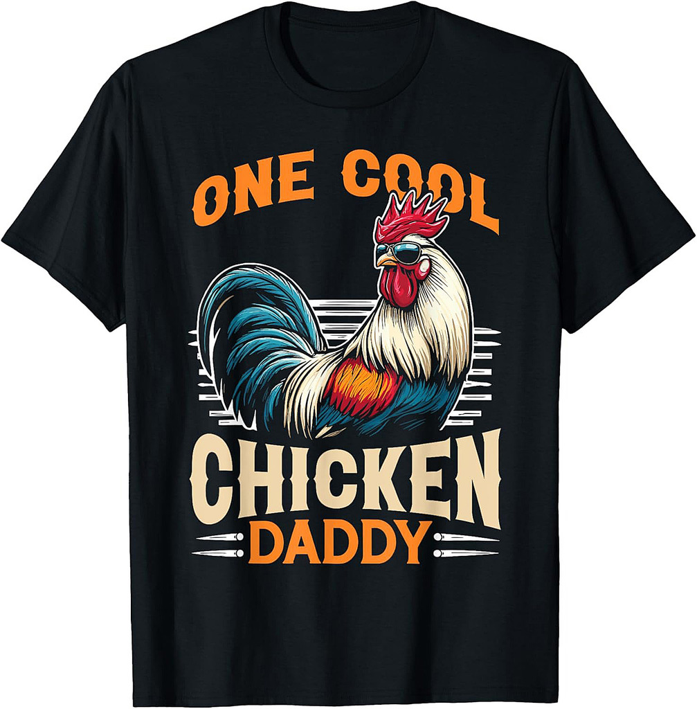 Chicken Daddy Fathers Day T-Shirt