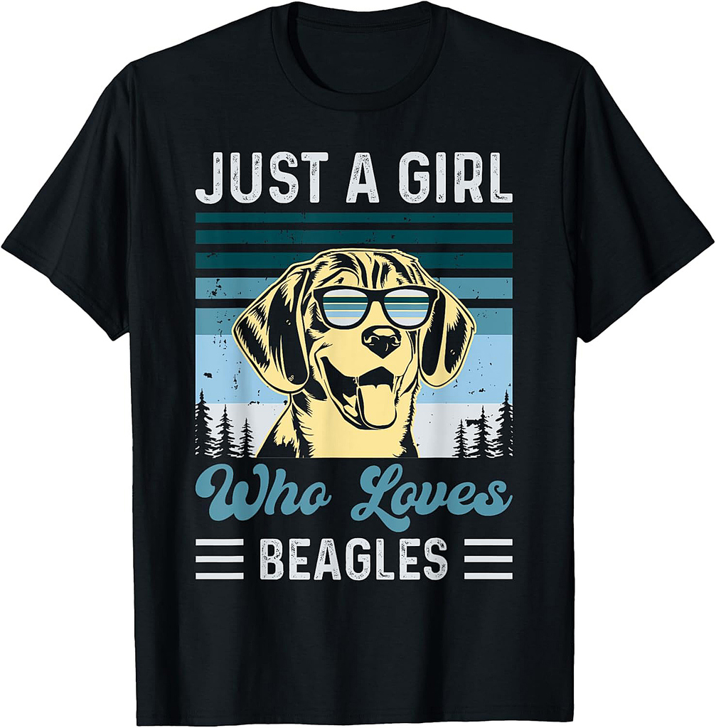 Just A Girl Who Loves Beagles T-Shirt