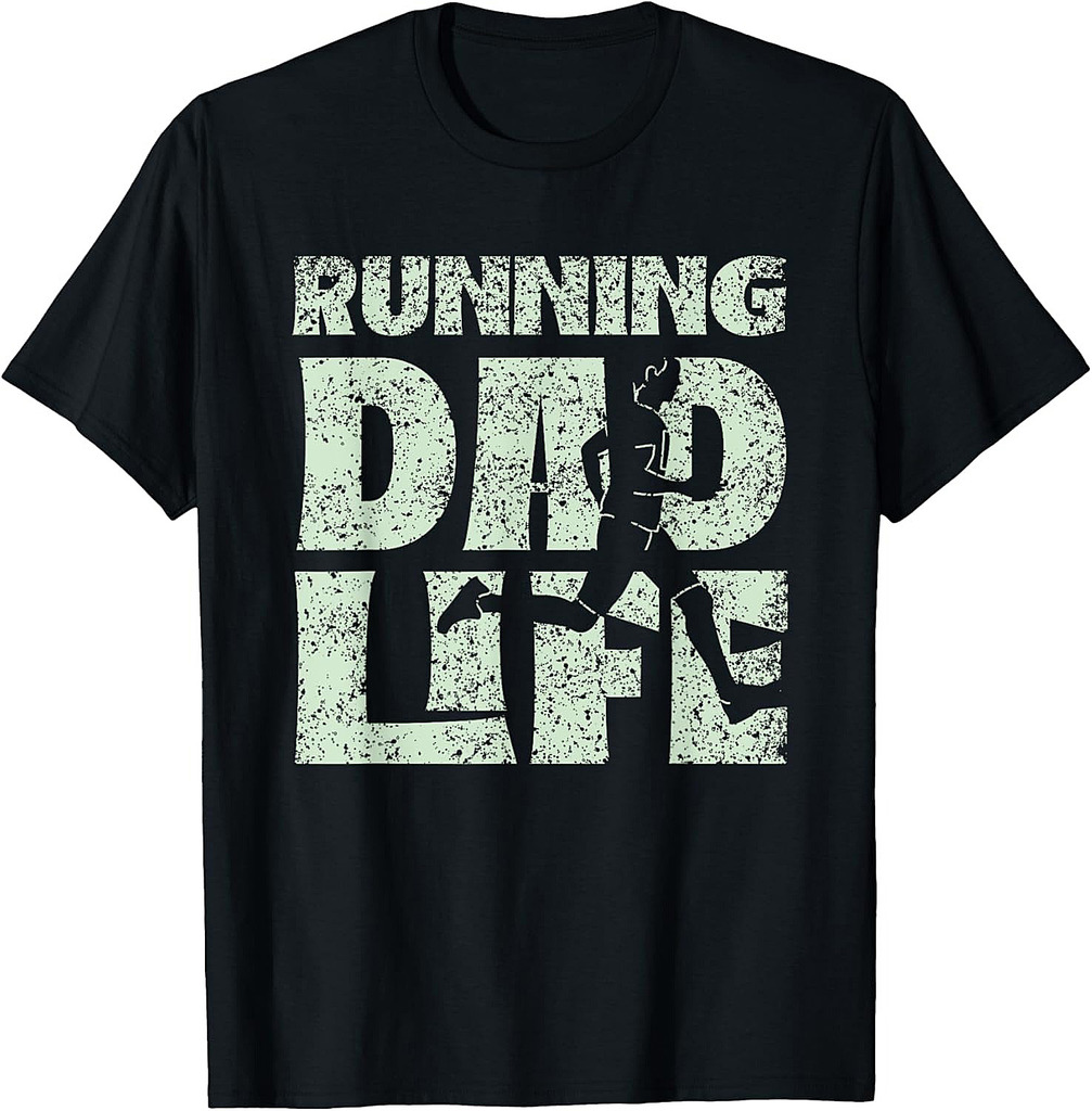 Running Dad Life Runner Jogging Jogger Run Running Father T-Shirt