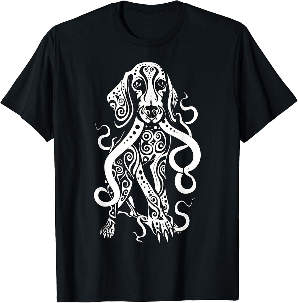 Beagle Scout Tribal Vintage Retro Graphic T-Shirt