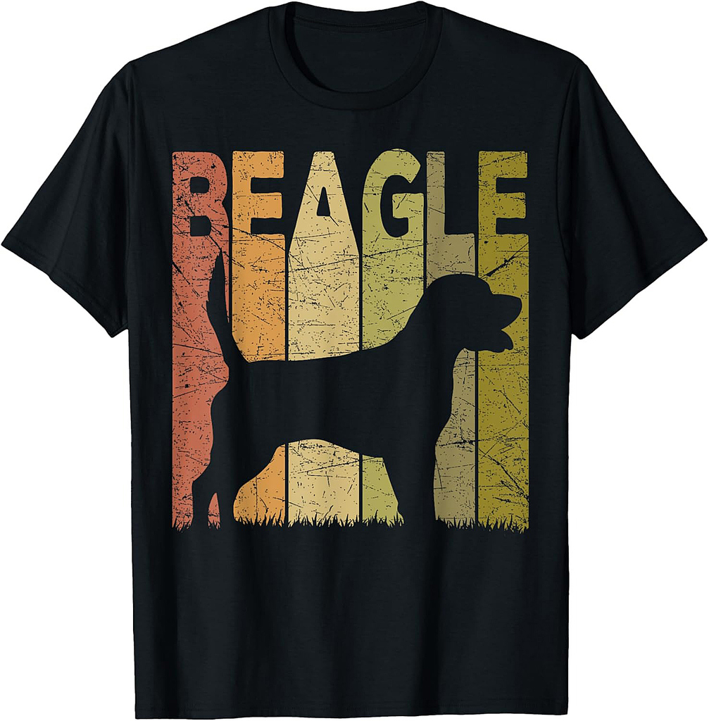 Beagle Vintage Beagle Dog Retro Beagle Lover T-Shirt