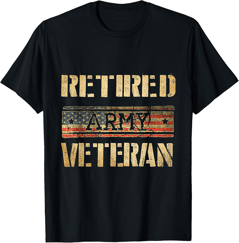 Retired Army Veteran T-Shirt