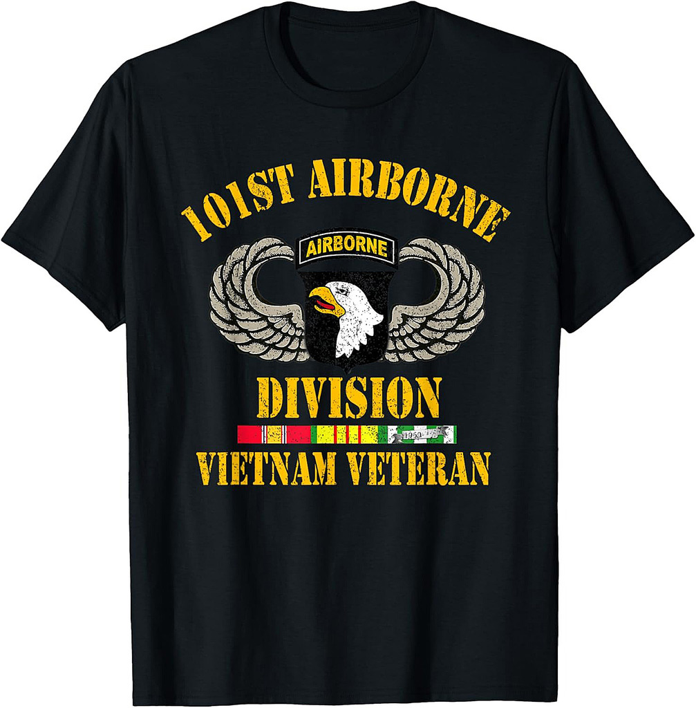 101st Airborne Division Vietnam Veteran Tshirt, Veterans Day T-Shirt