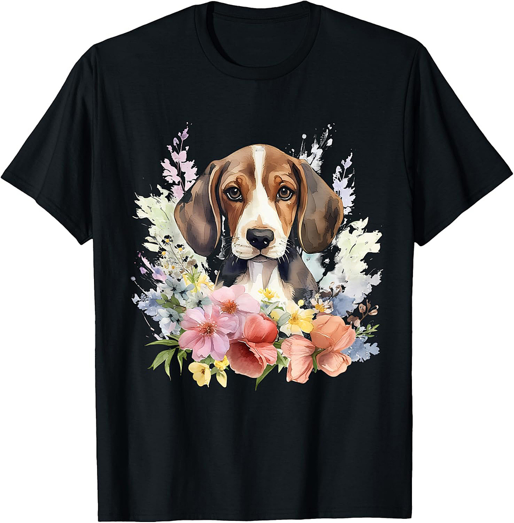 Watercolor Beagle T-Shirt