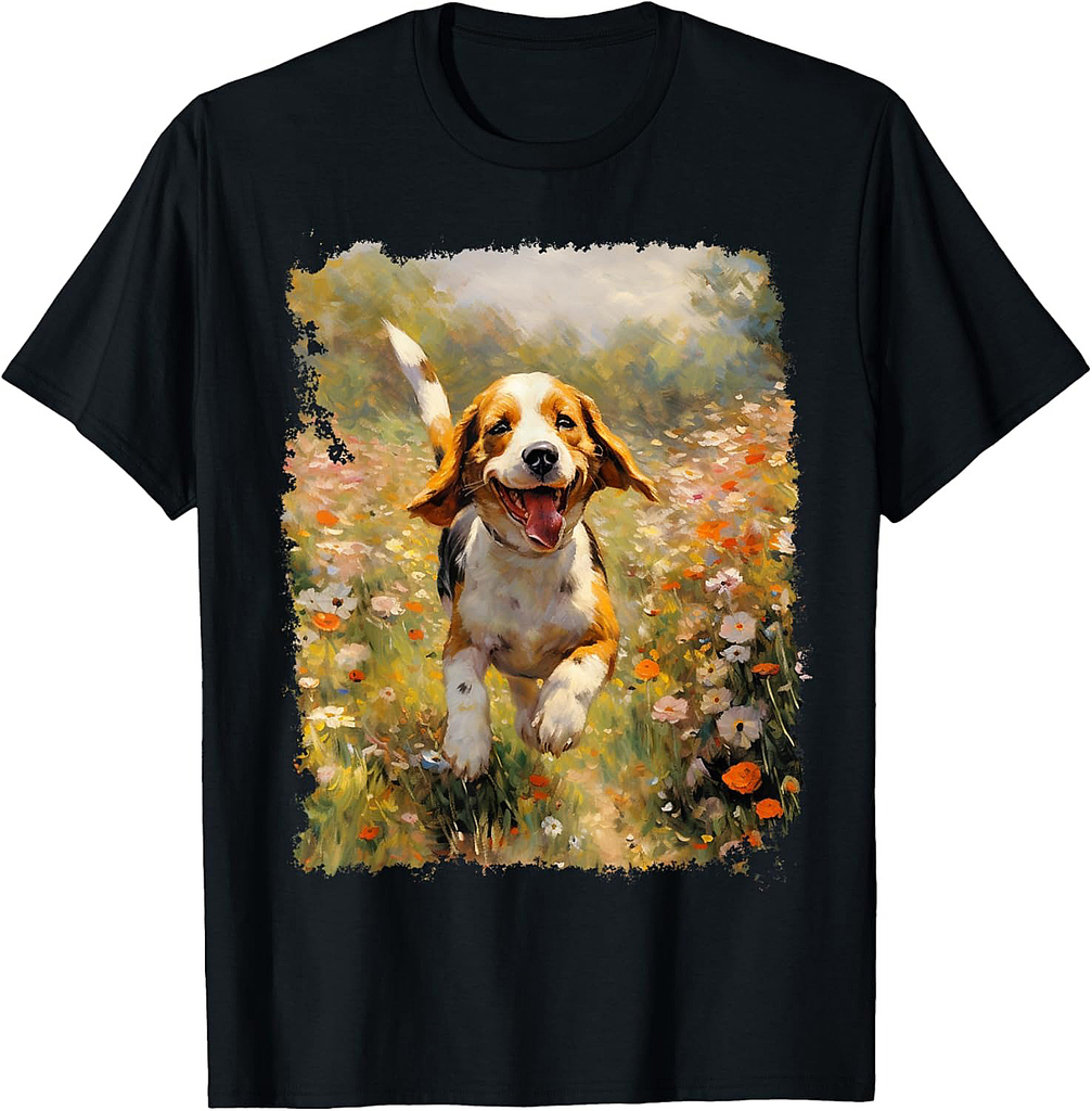 Pop Art Dog Cool Beagle T-Shirt