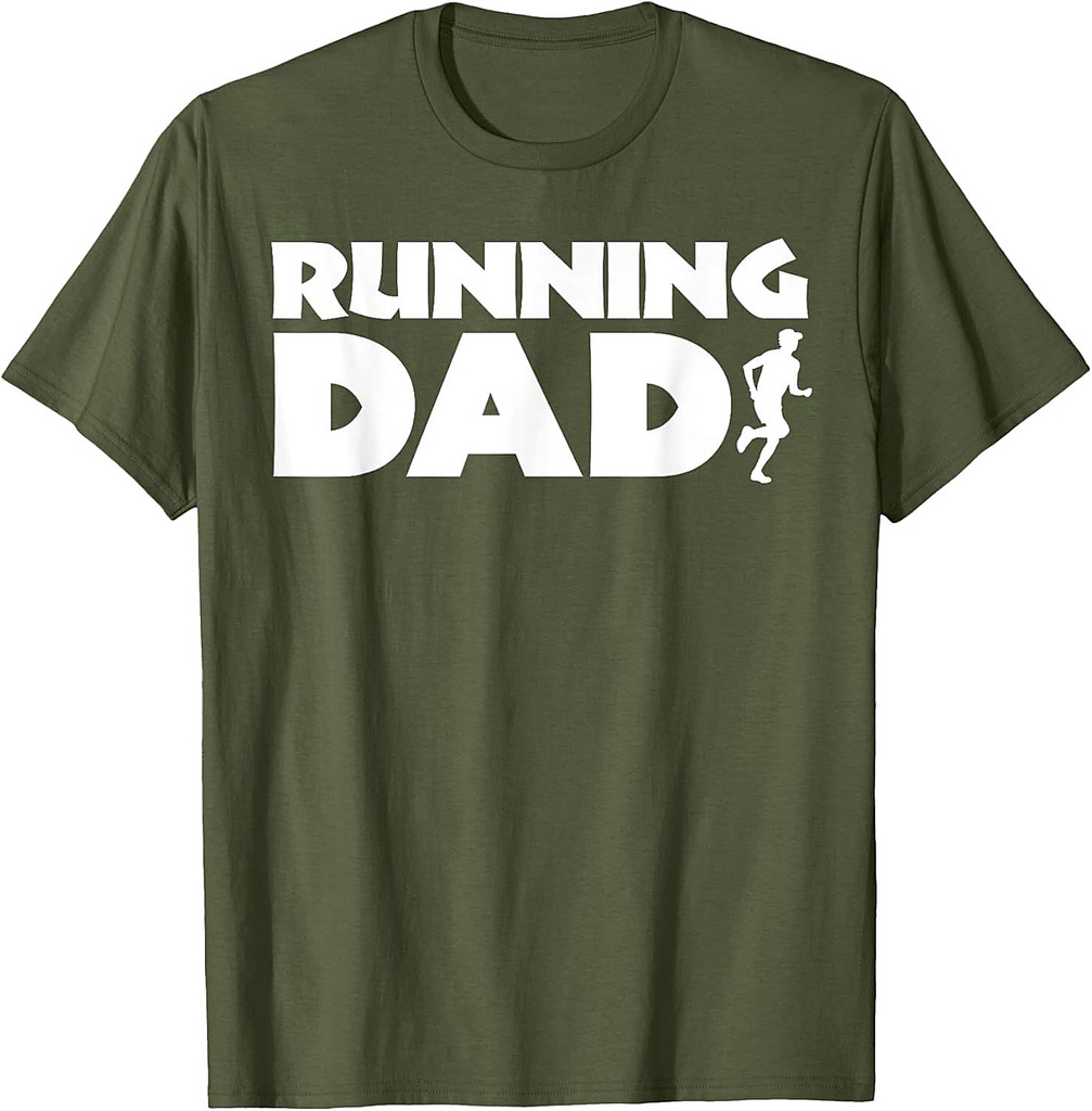 Running Dad Funny Marathon Runner Running Father's Day T-Shirt