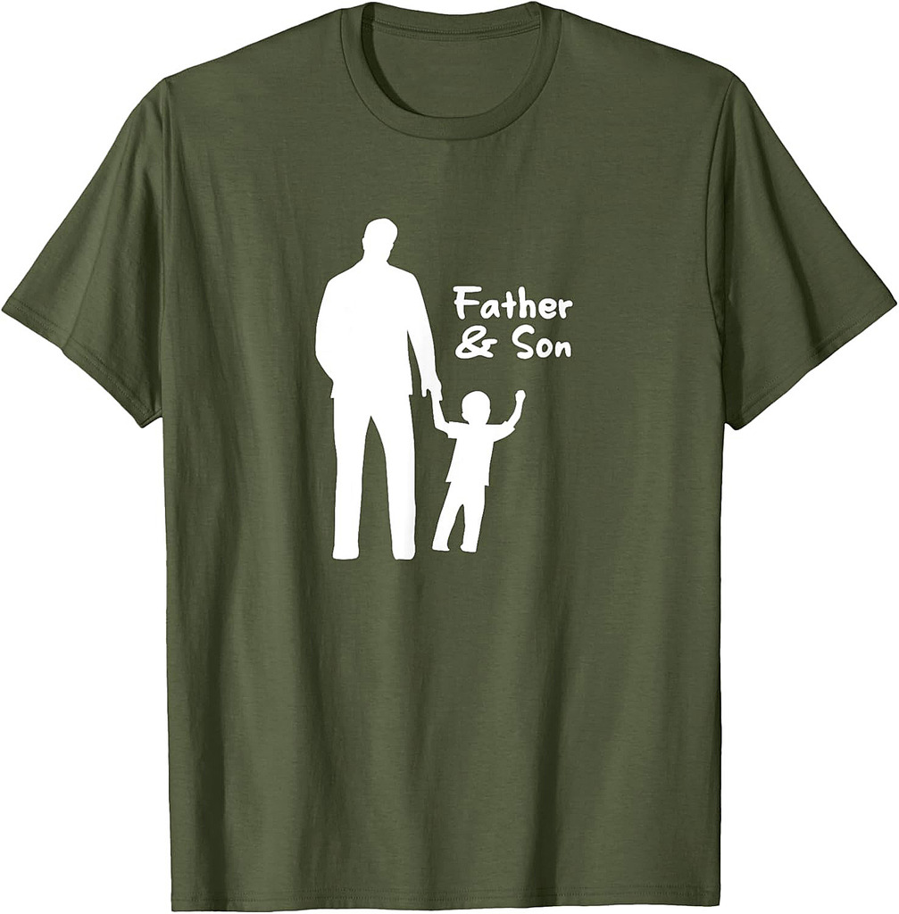 Father’s Day Son Design T-Shirt