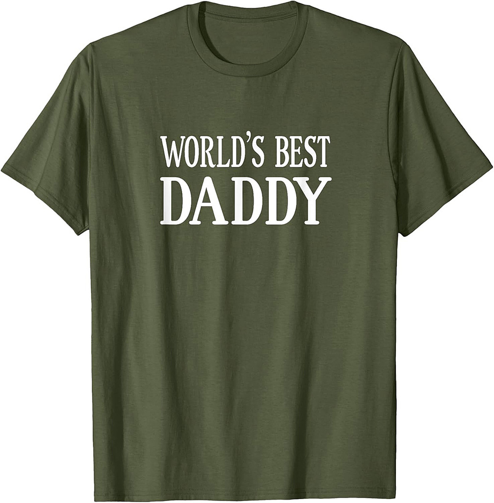 World's Best Daddy Father Day Gifts Idea For Dad T-shirt