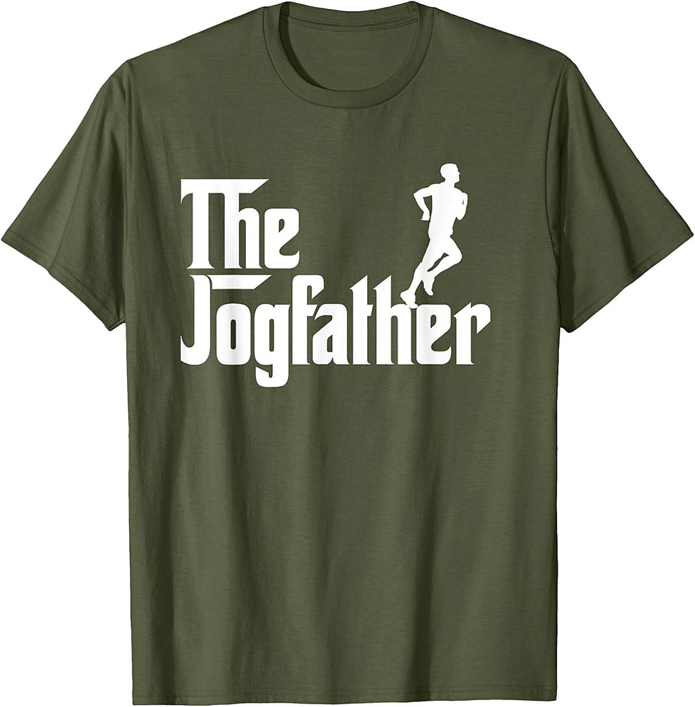 The Jog Father Funny Jogging Shirt Cool Runner Gifts T-Shirt