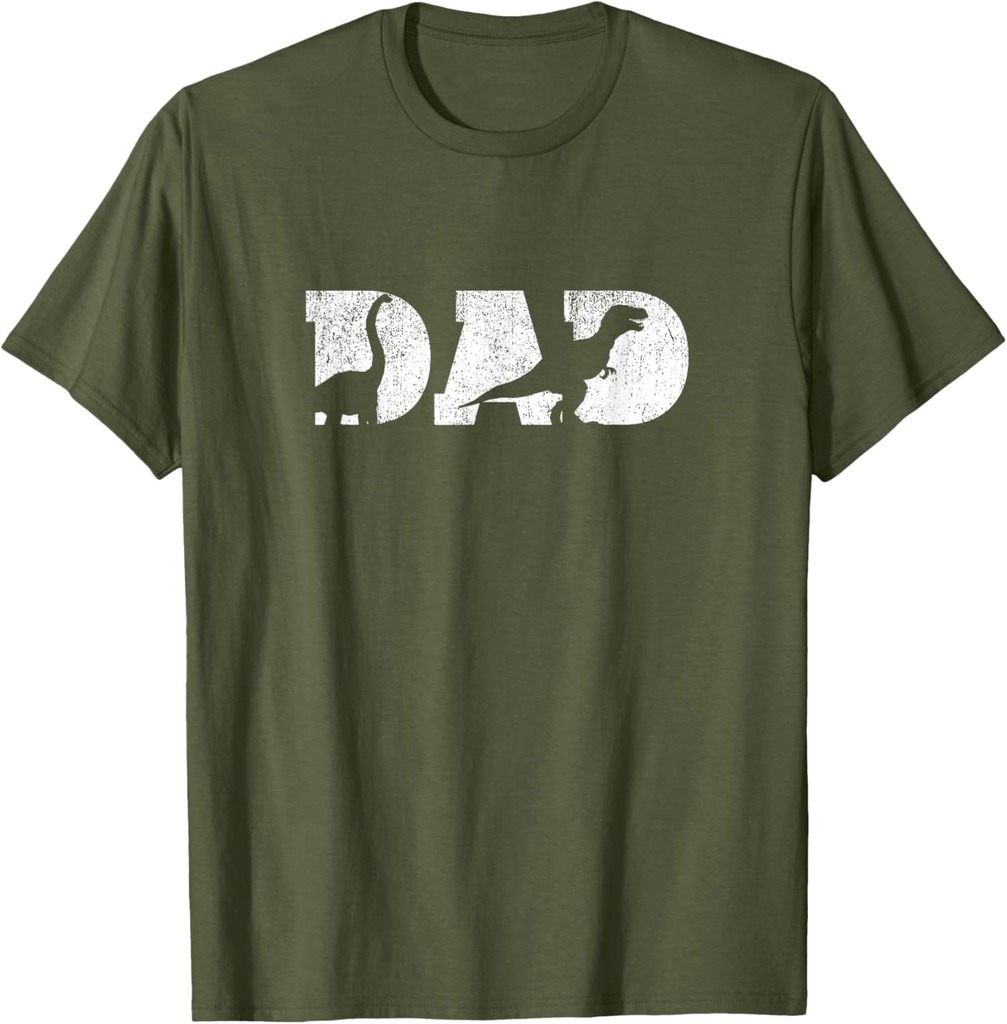 Dad Dinosaur Saurus Boys Girls Fathers Day Gift Idea T-Shirt