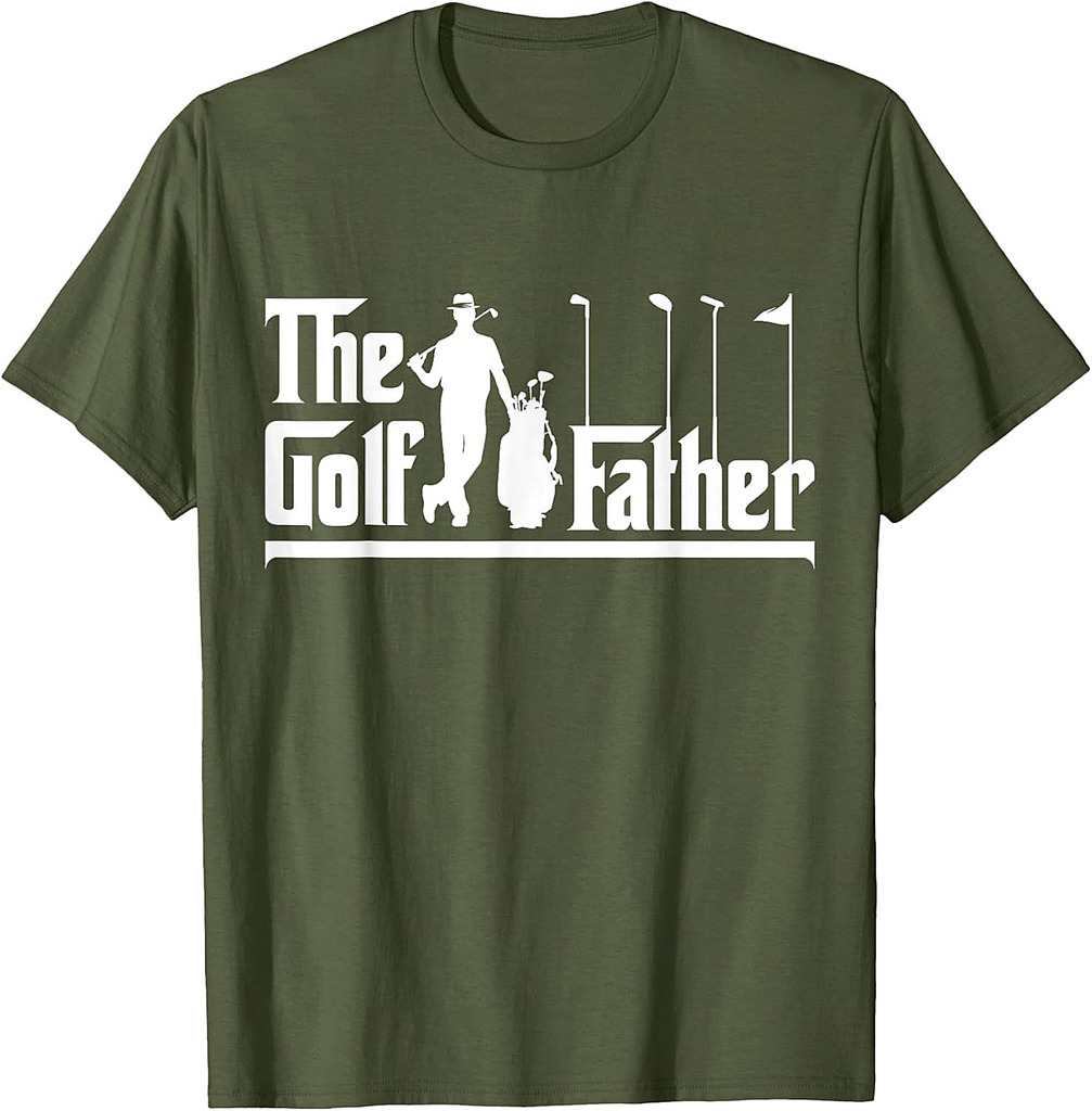 The Golf Father, Funny Golf Balls, Mens Golfing Golf Father T-Shirt