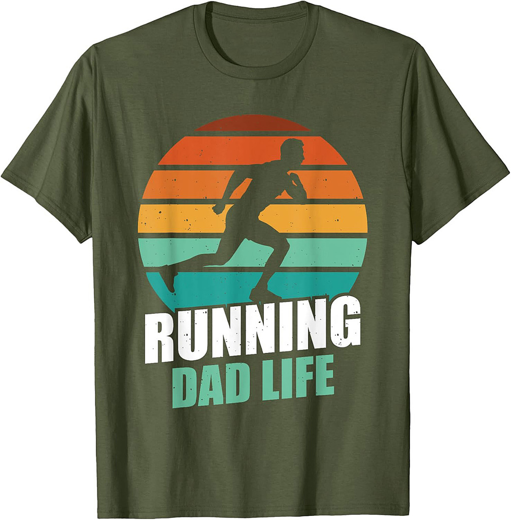 Running Dad Life Jogging Jogger Runner Run Running Father T-Shirt