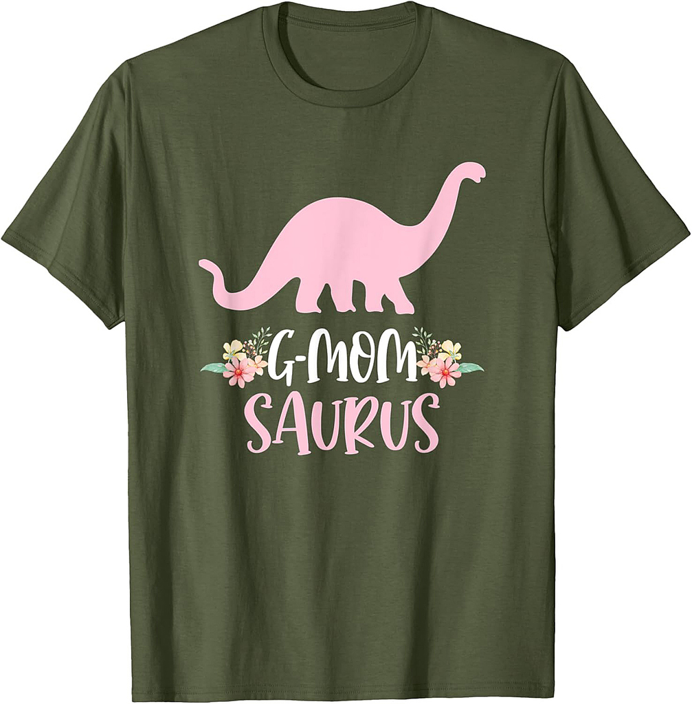 G-Mom Saurus Grandma Mother's Day Thanksgiving Christmas T-Shirt
