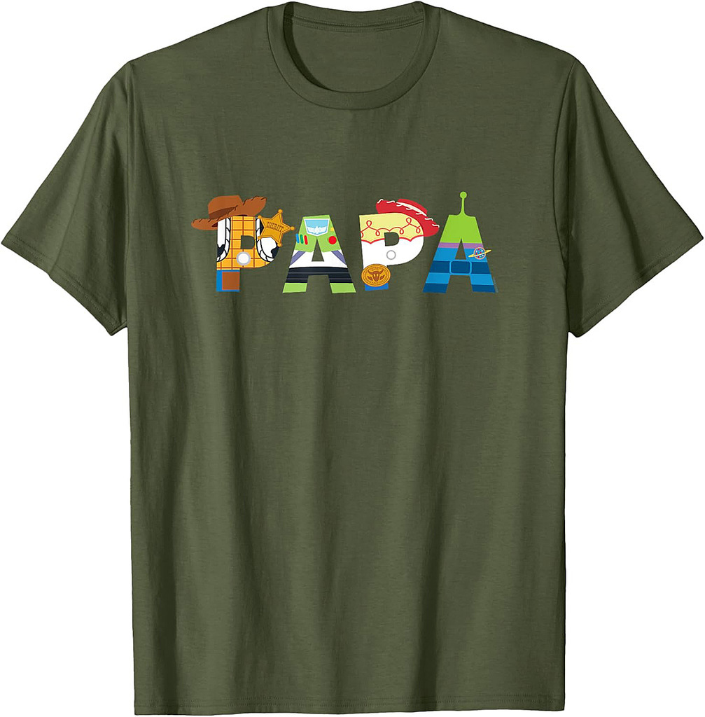 Disney and Pixar’s Toy Story Papa Father’s Day Dad T-Shirt