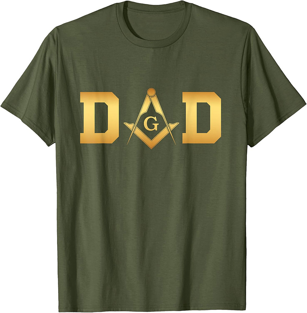 Masonic Dad, Father's Day Gift T-Shirt