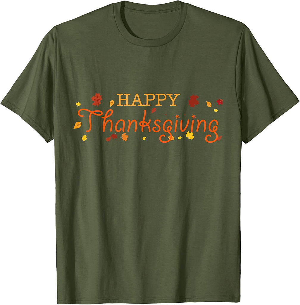 Cute Thanksgiving T-Shirt for Women