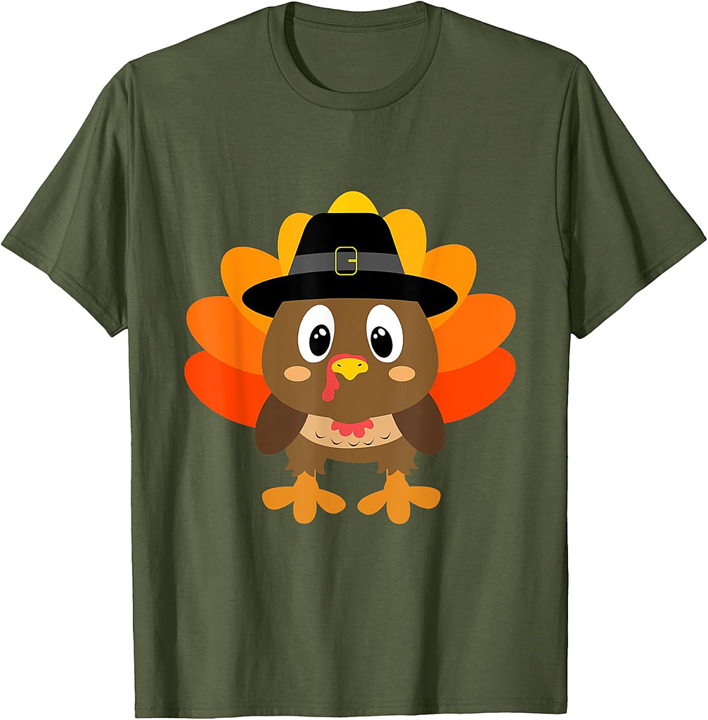 Toddler Thanksgiving Outfit Girl Boy Thanksgiving Gifts T-Shirt
