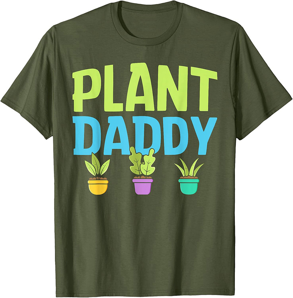 Gardening Potted Plant Dad Father Plant Daddy T-Shirt