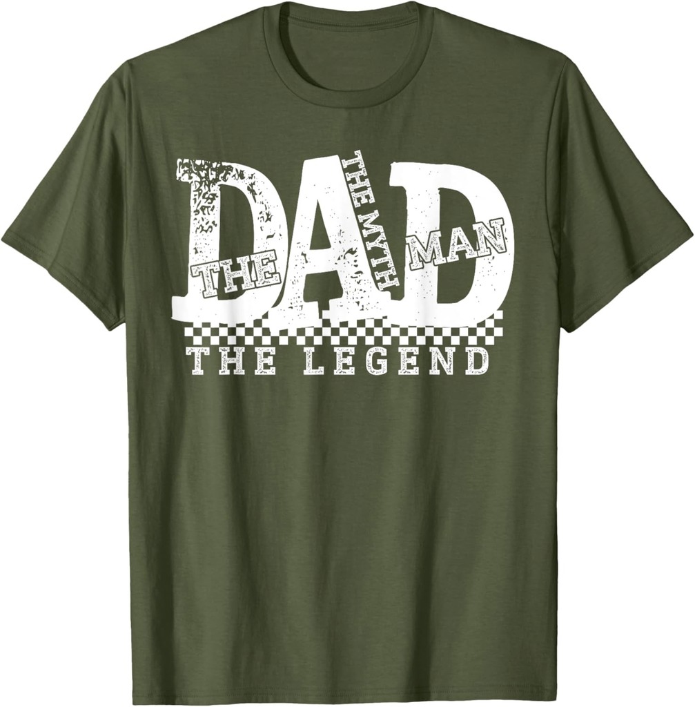 Dad The Man The Myth The Legend Funny Cool Dad T-Shirt