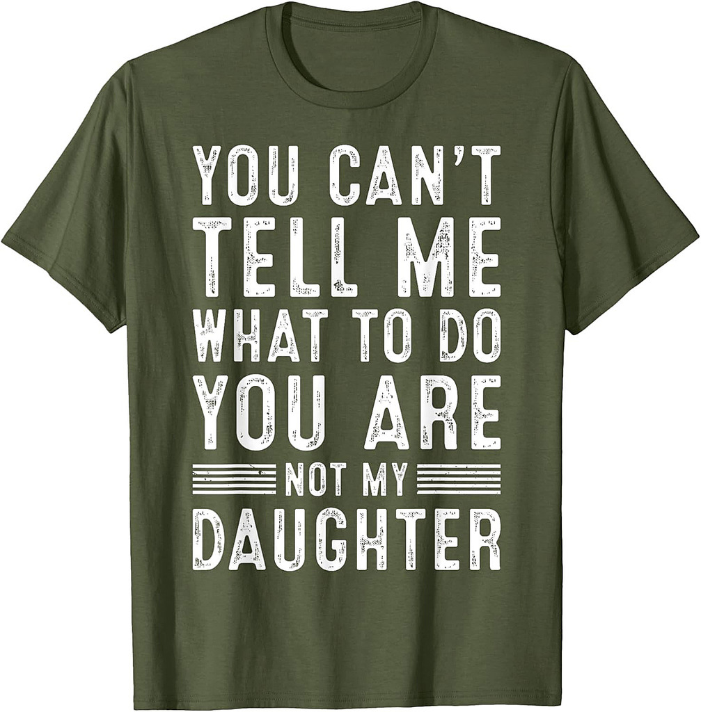 Funny Father Daddy Gifts Men From Daughter Fathers Day Dad T-Shirt