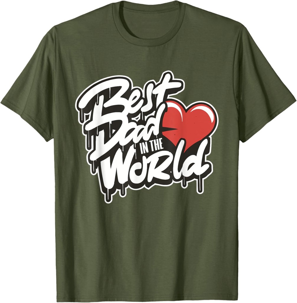 Father's Day Best Dad In The World T-Shirt