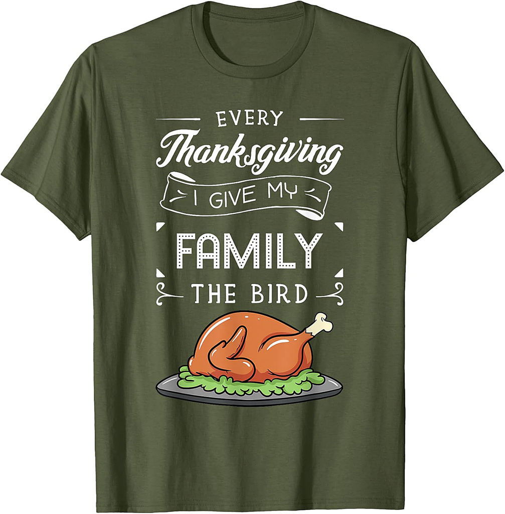 Thanksgiving Turkey Holiday Feast Harvest Blessing Gift Idea T-Shirt