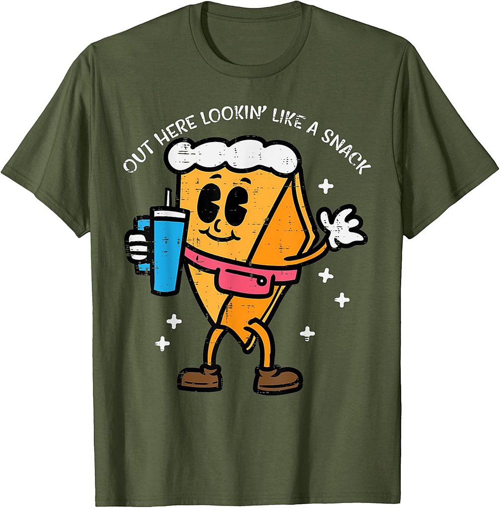 Thanksgiving Pumpkin Pie Lookin Like Snack Men Women T-Shirt