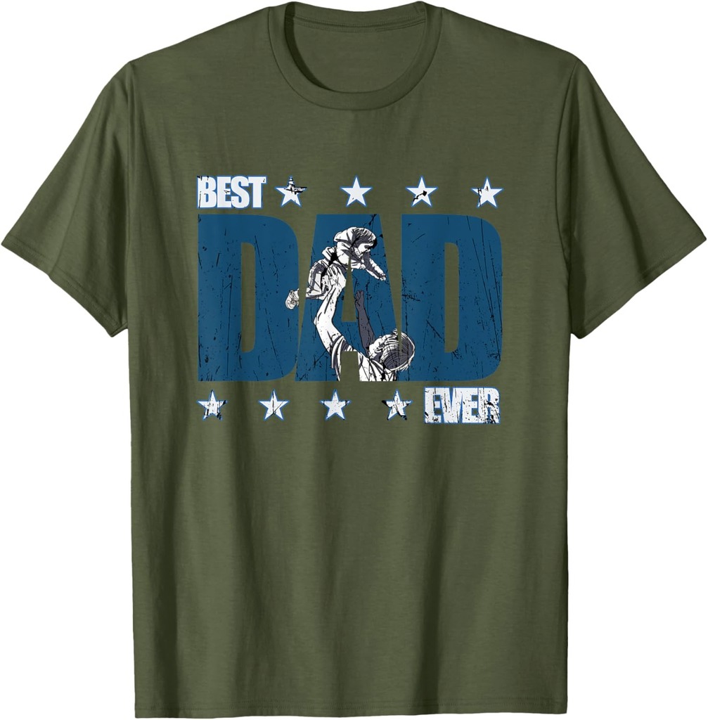 Best Dad In The World Men's Gift T-Shirt
