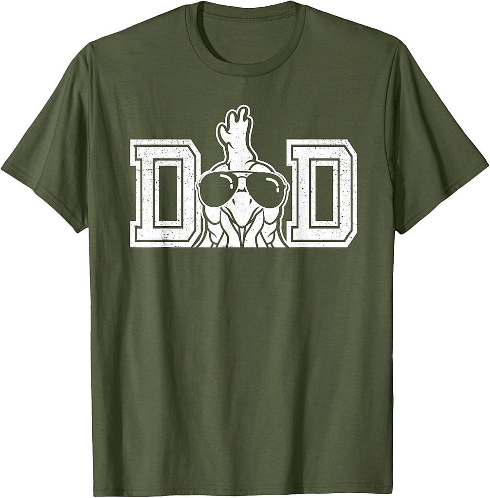 Chicken Owner For Men Chicken Dad Father's Day T-Shirt