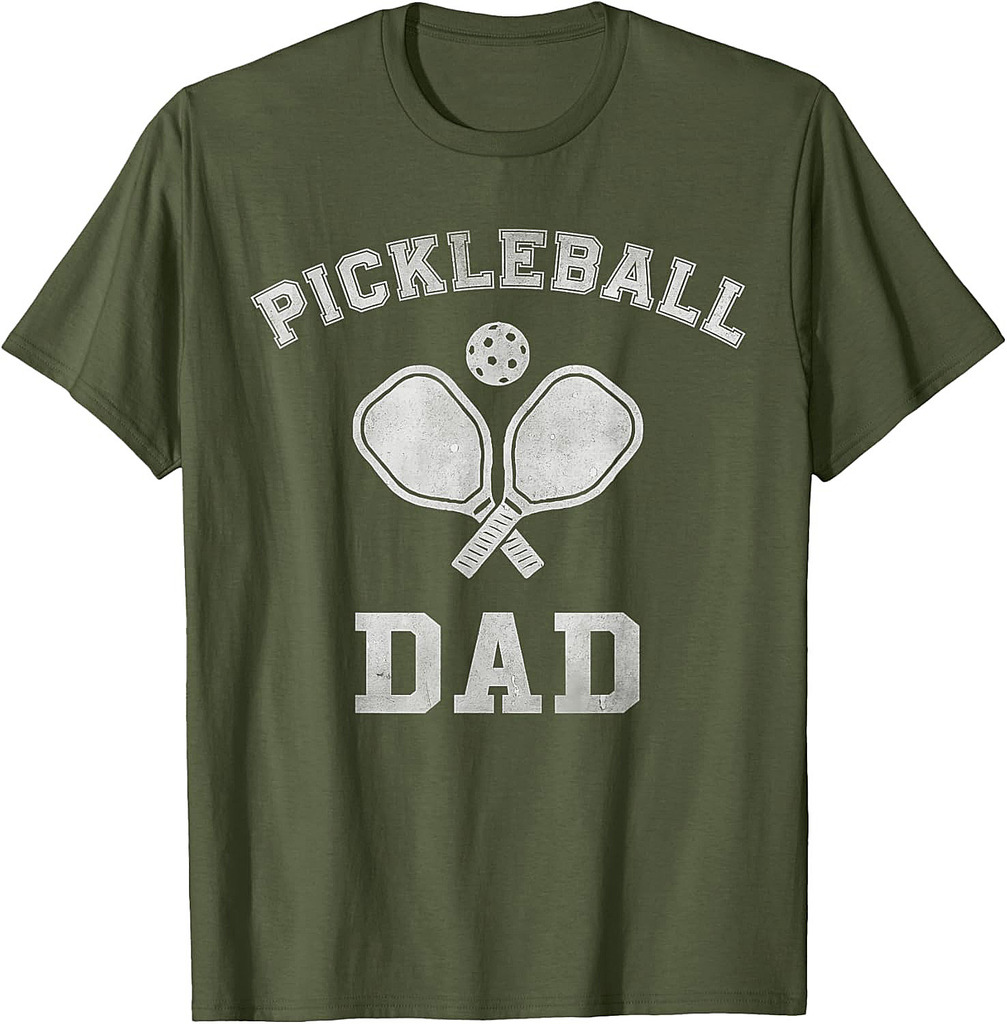 Pickleball Dad Father's Day Men T-Shirt