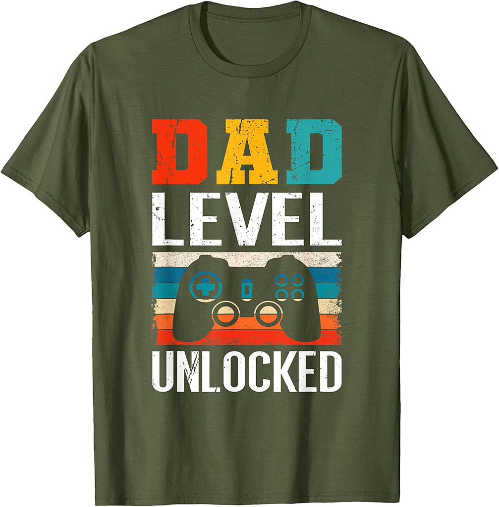 Funny Gaming Shirt For Dads Father's Day Gamer Dad Apparel T-Shirt