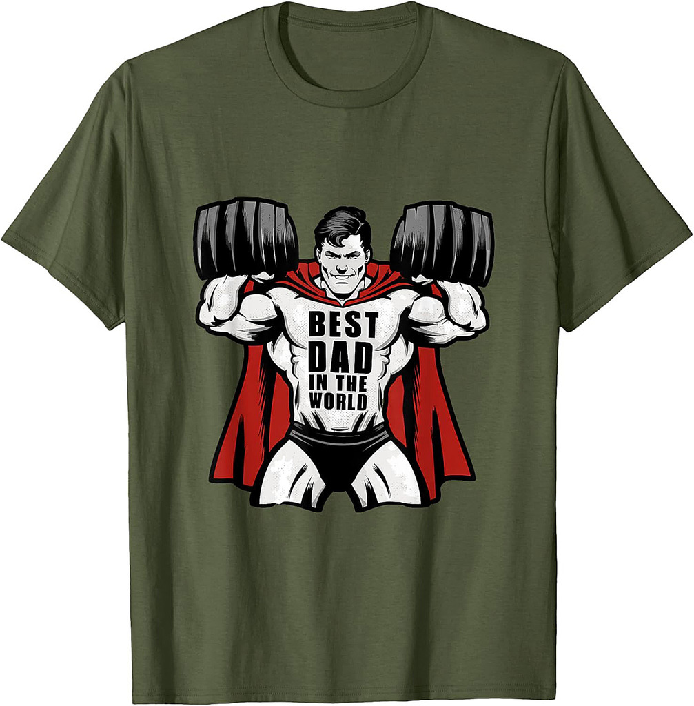 Father's Day Best Dad In The World T-Shirt