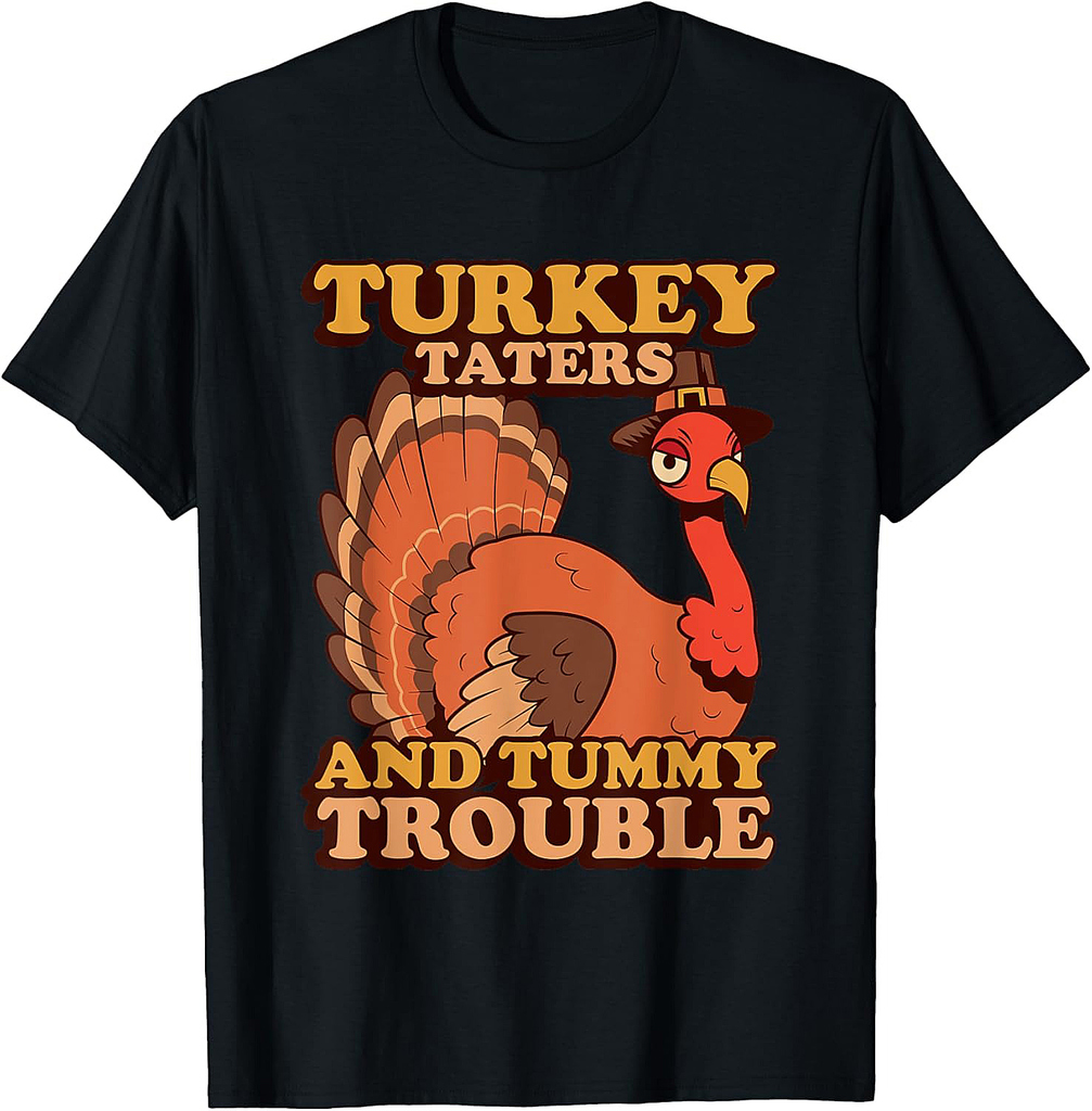 Thanksgiving Day Happy Turkey Day Autumn Turkey T-Shirt