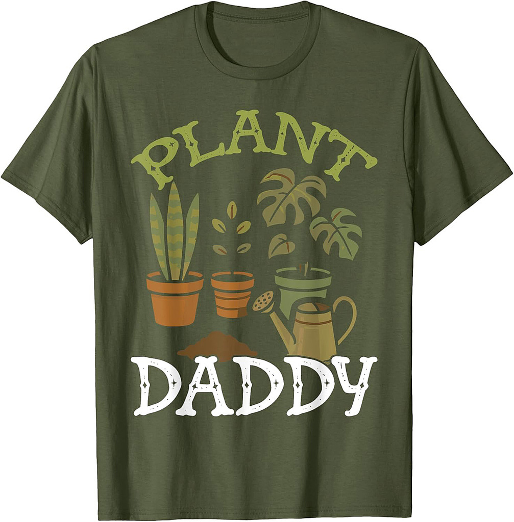 Gardening Potted Plant Dad Father Plant Daddy T-Shirt
