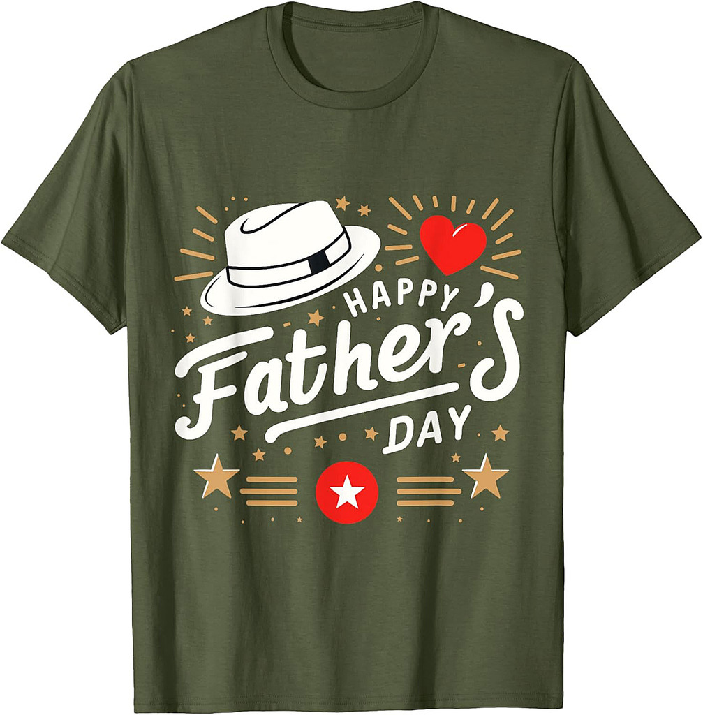 Happy Father's Day, Fathers Day For Dad 2024 T-Shirt