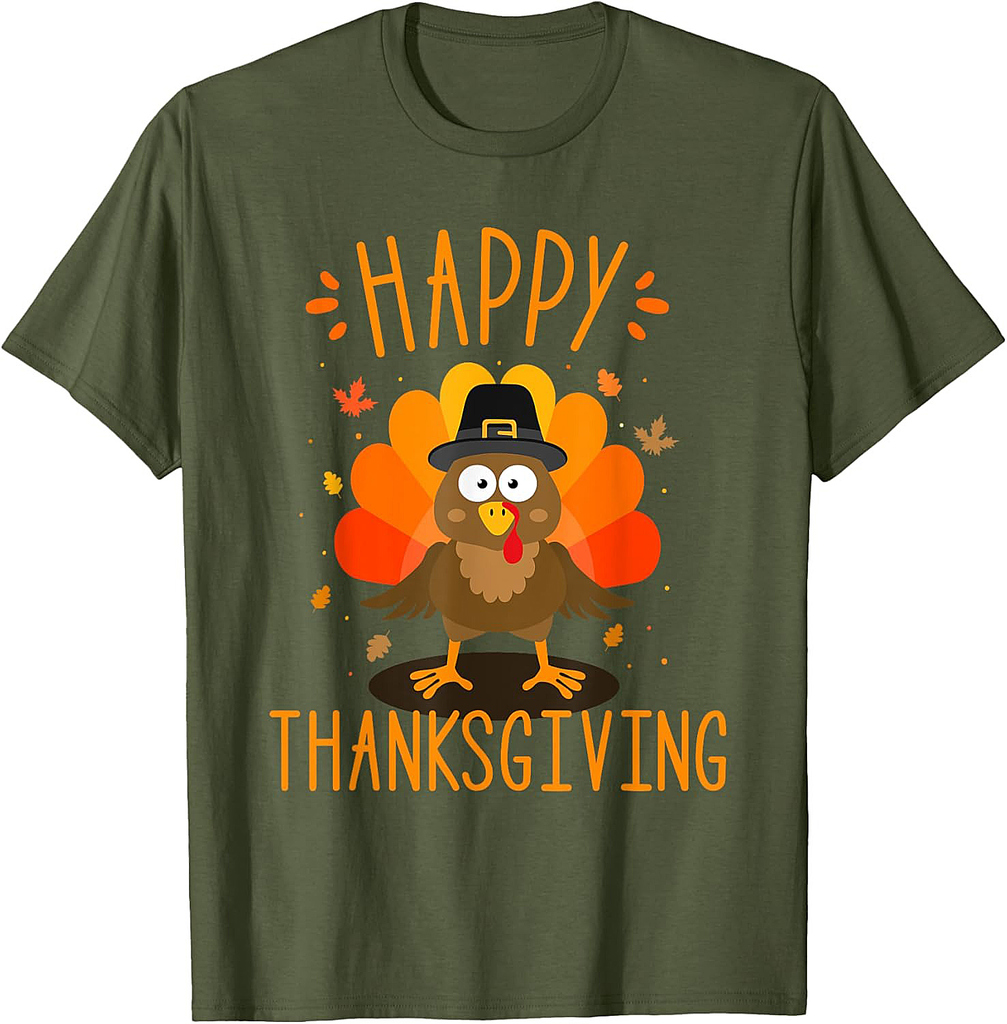Happy thanksgiving for turkey day family dinner T-Shirt