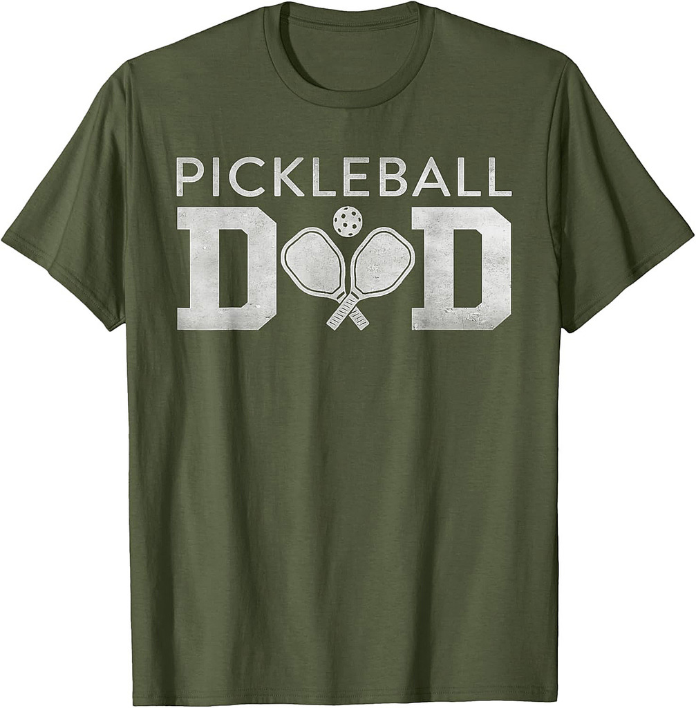 Pickleball Dad Father's Day T-Shirt