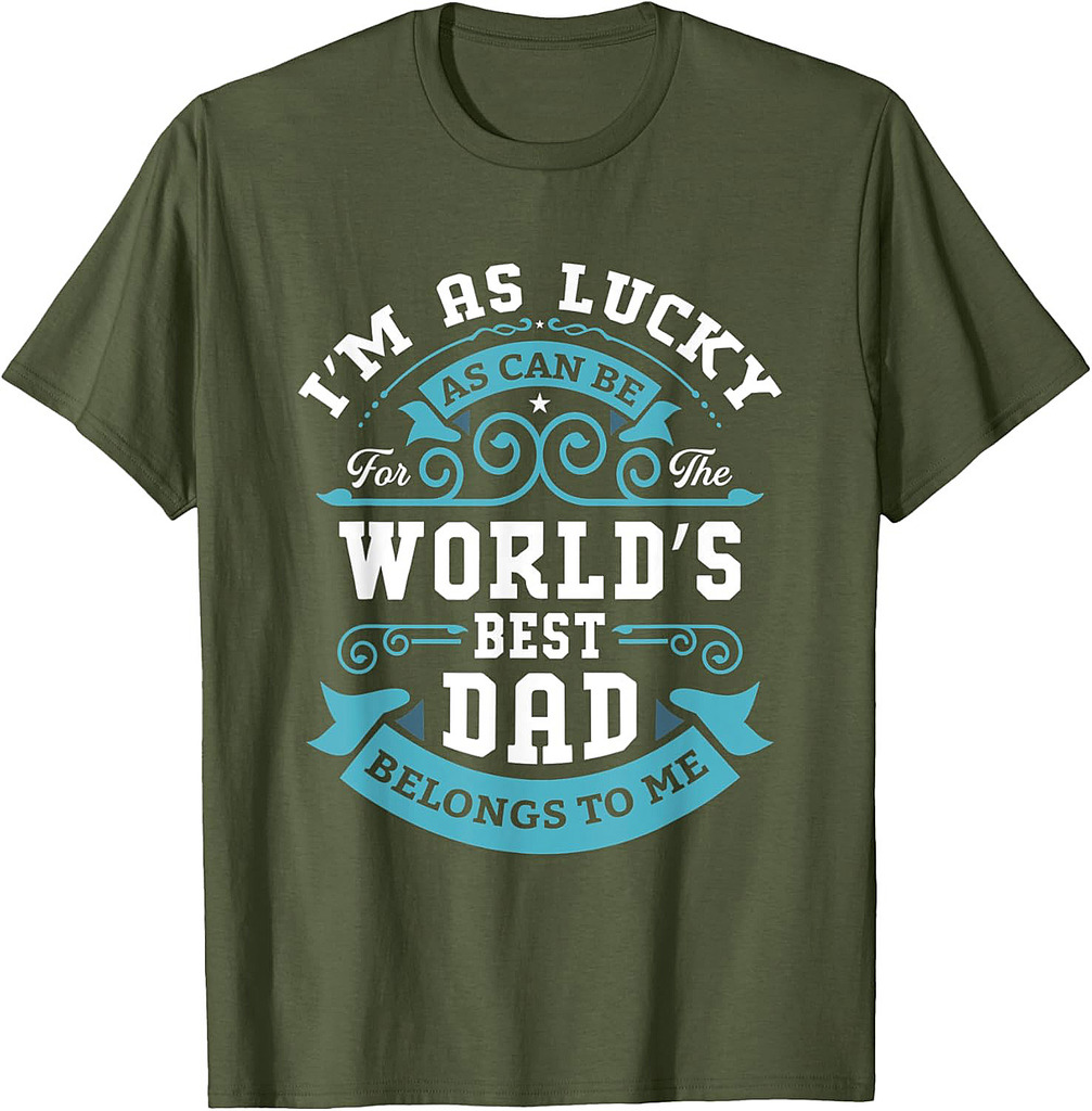 Papa World`s Best Dad Daddy Grandfather Father's Day Grandpa T-Shirt