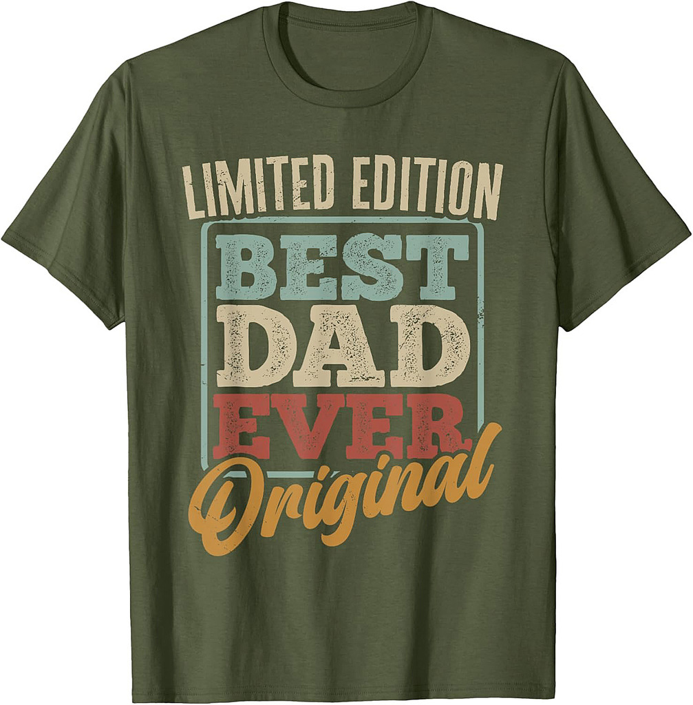 Father's Day Best Dad Ever Limited Edition T-Shirt